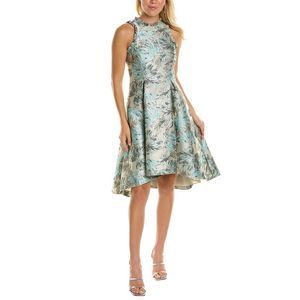 Adrianna Papell High-Low A-Line Dress